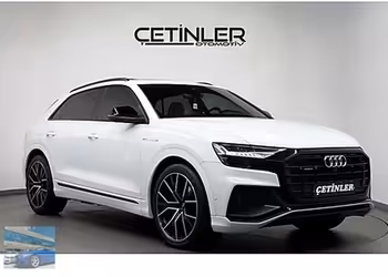 ÇETİNLERDEN 2023 AUDİ Q8 50 TDİ QUATTRO BOYASIZ BAYİİ İÇİ TABA