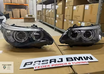 BMW E60 LCİ XENON FAR KOMPLE SAĞ SOL 63127177752 - 63127177751