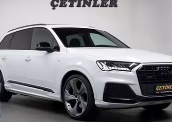 ÇETİNLER'DEN 2022 MODEL AUDİ Q7 55 3,0 TFSI QUATTRO SLİNE BAYİİ