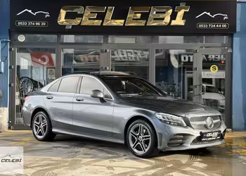 MERCEDES C200 AMG HATASIZ BOYASIZ HYBRİT TABA SALON